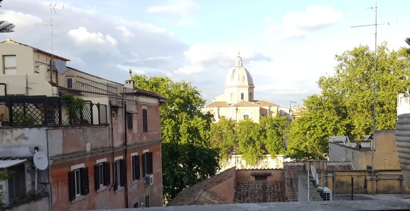 View from Roman hotel