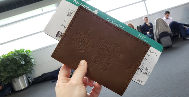 Passport Cover and Boarding Pass
